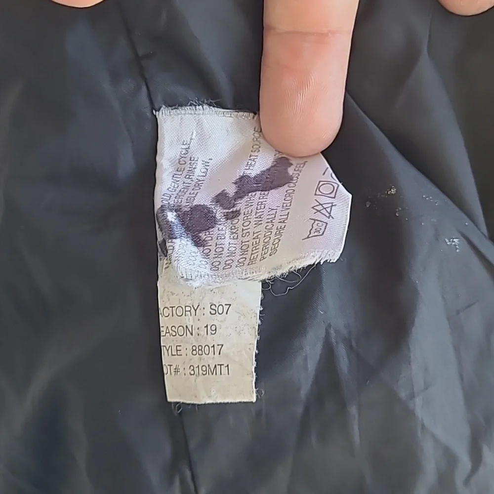 THE NORTH FACE Blue Purple Black Nylon Gore Tex Mens Large Jacket 90s VTG‎ TNF